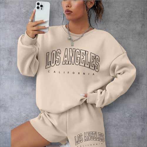 HoodLuxe™ California West Coast Women's Sweatshirt – Korean Style, Sporty & Rich