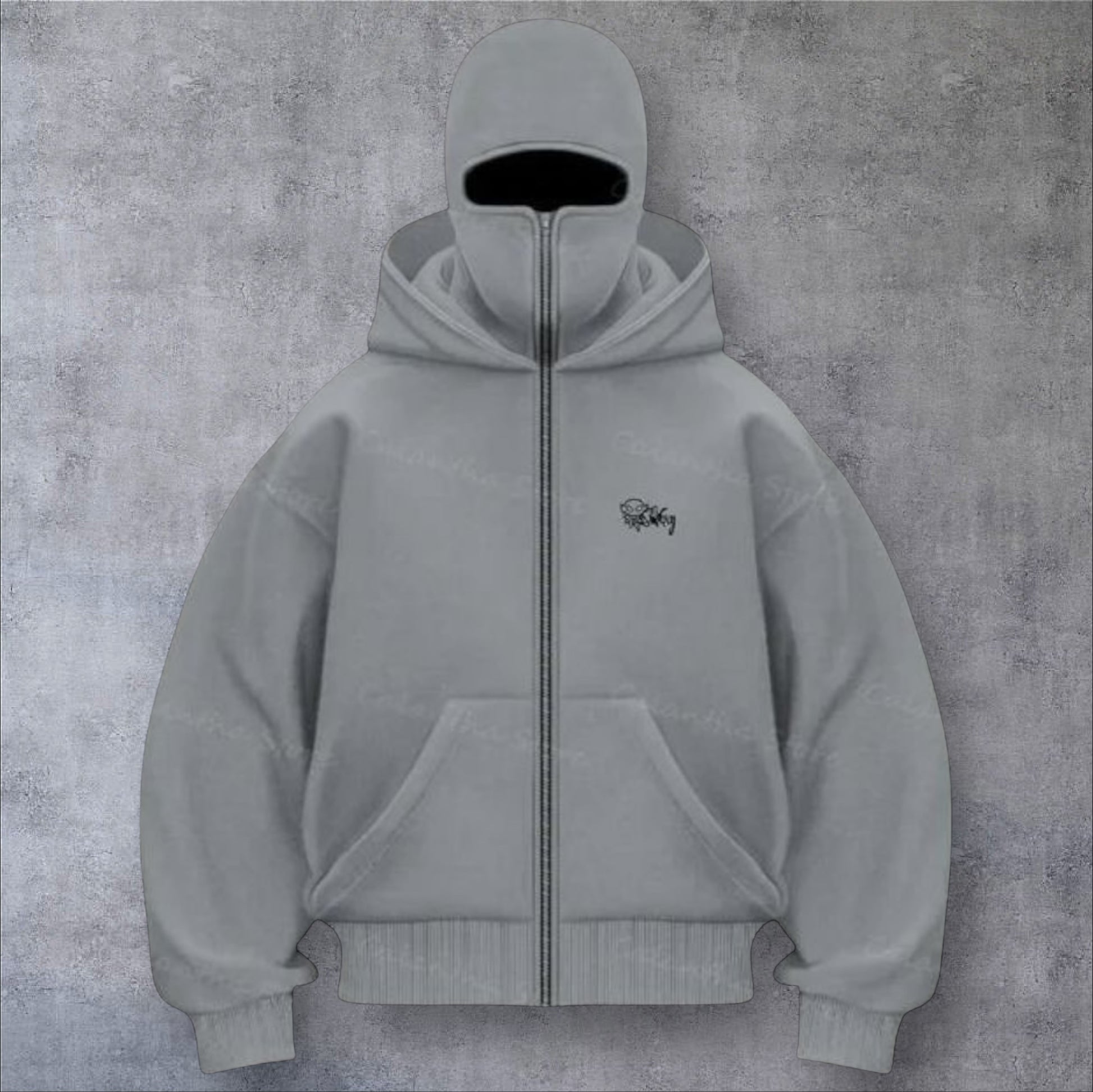 Hoodluxe™ Men's Winter Hoodie with Balaclava Mask
