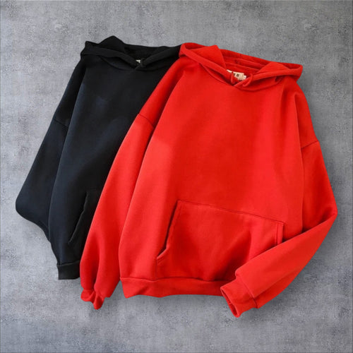 HoodLuxe™ Autumn Casual Hoodie – Warm Stretchy & Stylish