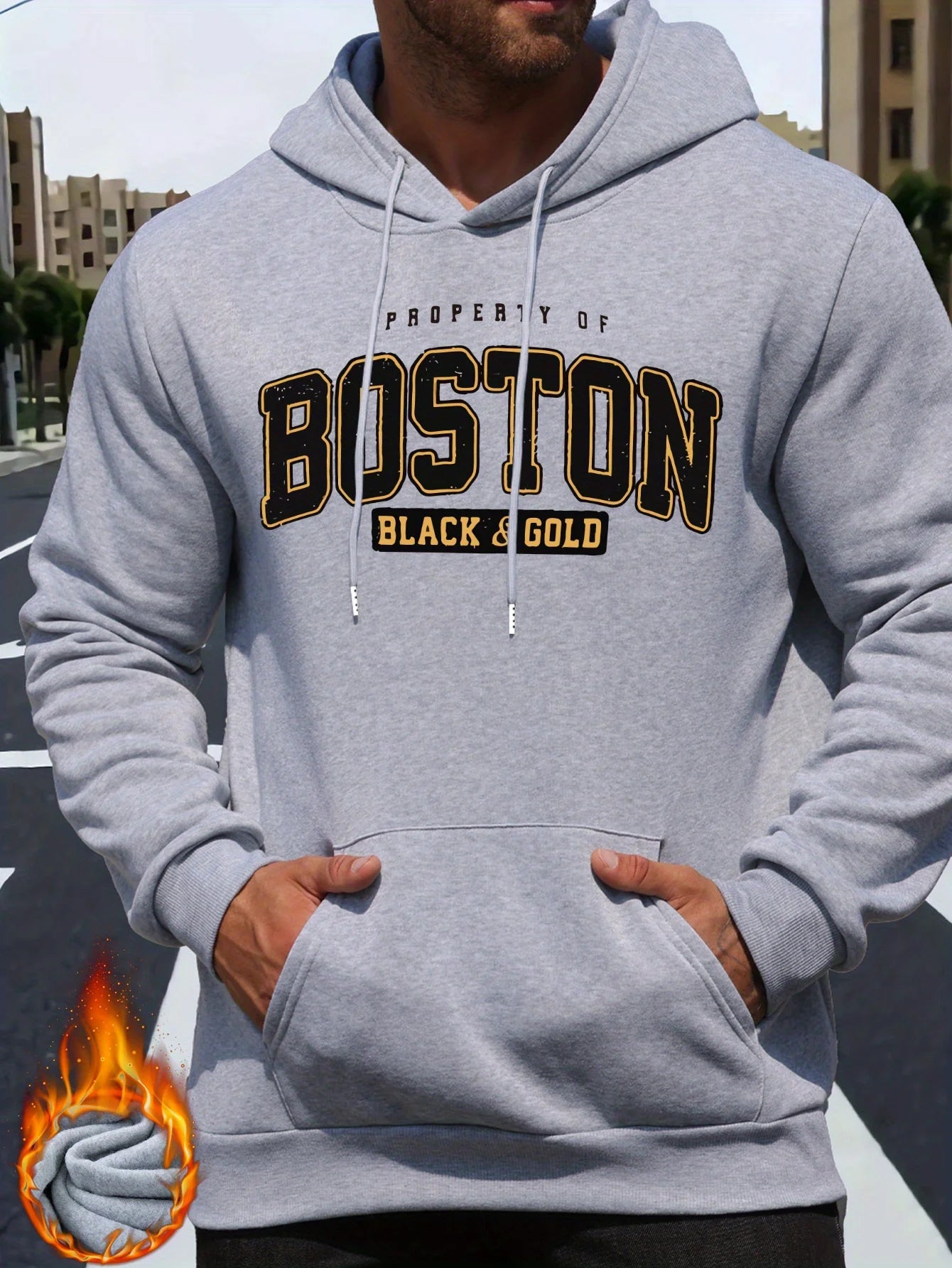 HoodLuxe™ Boston Street Hoodie – Modern Fit for Everyday Hustle